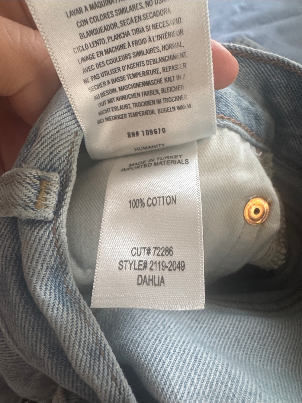 Citizen of Humanity Dahlia Jean size 27 - Picture 4 of 9